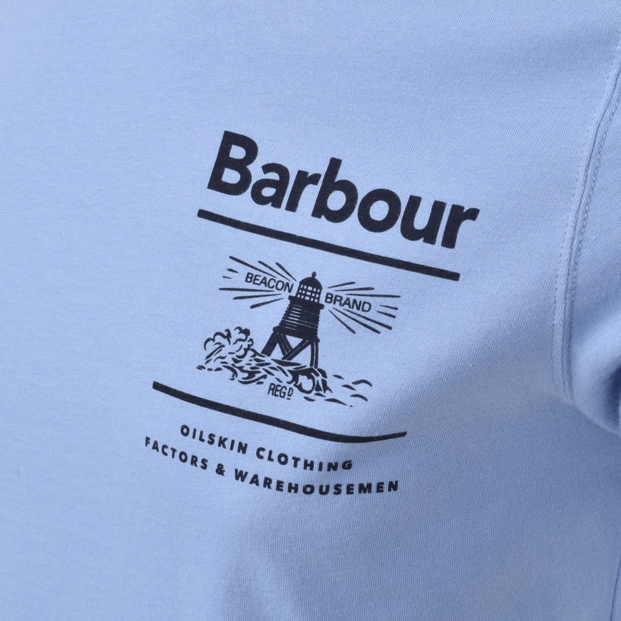 Alternative Image for ProductBarbour Chanonry T Shirt Blue3